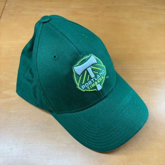 MLS Adidas Portland’s Timbers Green Soccer Hat Cap - Picture 2 of 8